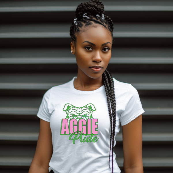 HBCU - AGGIE DOG - AGGIE PRIDE Sweatshirts & T-Shirts (AKA)