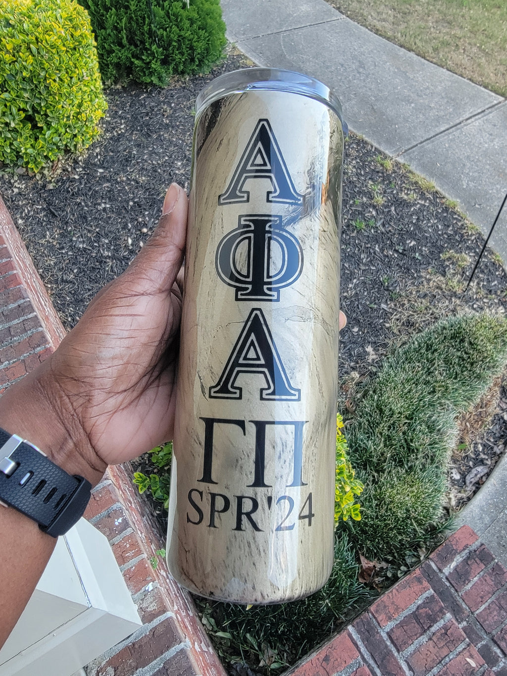 Drinkware - ALPHA - Alpha Phi Alpha Marble