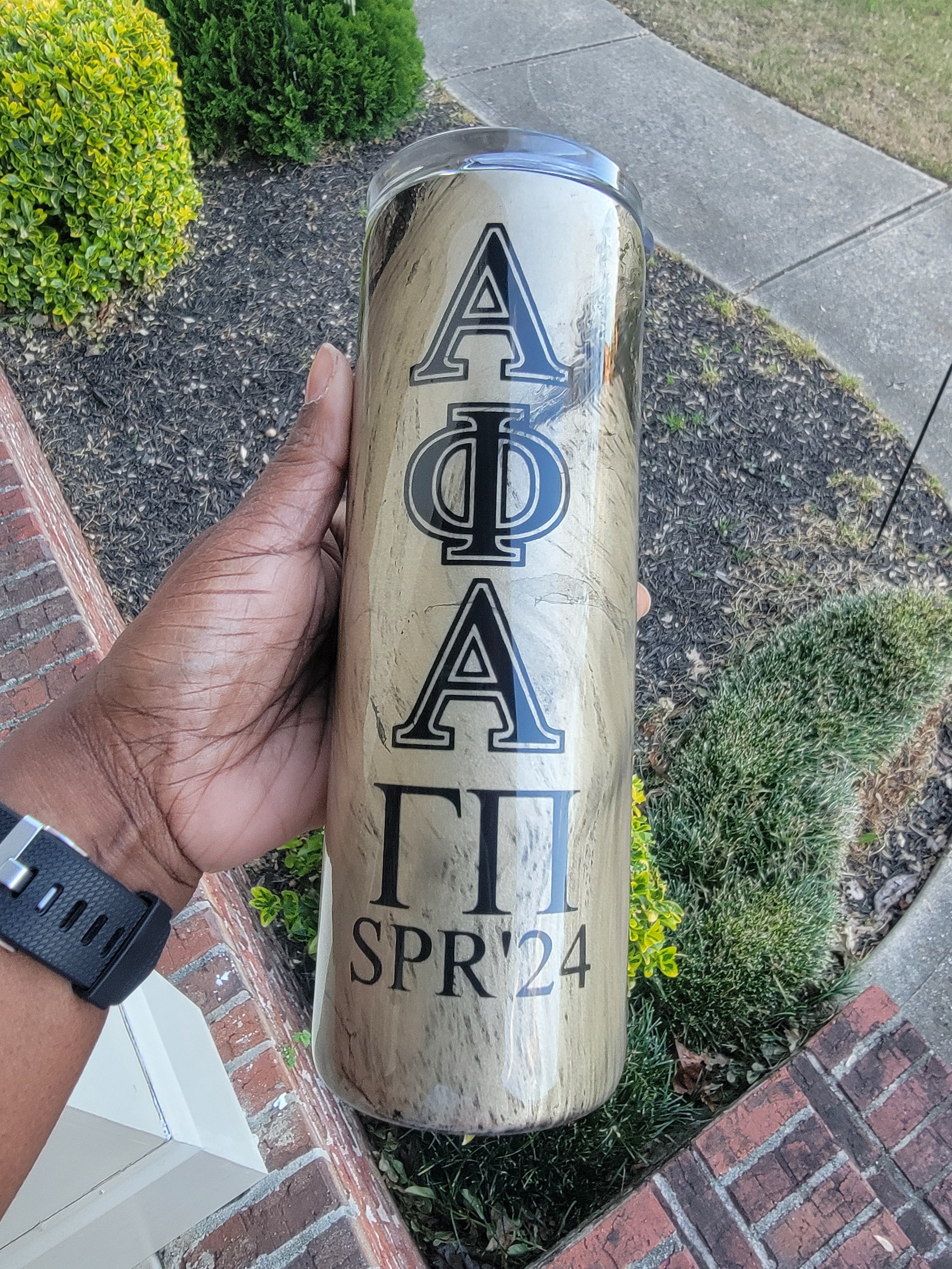 Drinkware - ALPHA - Alpha Phi Alpha Marble