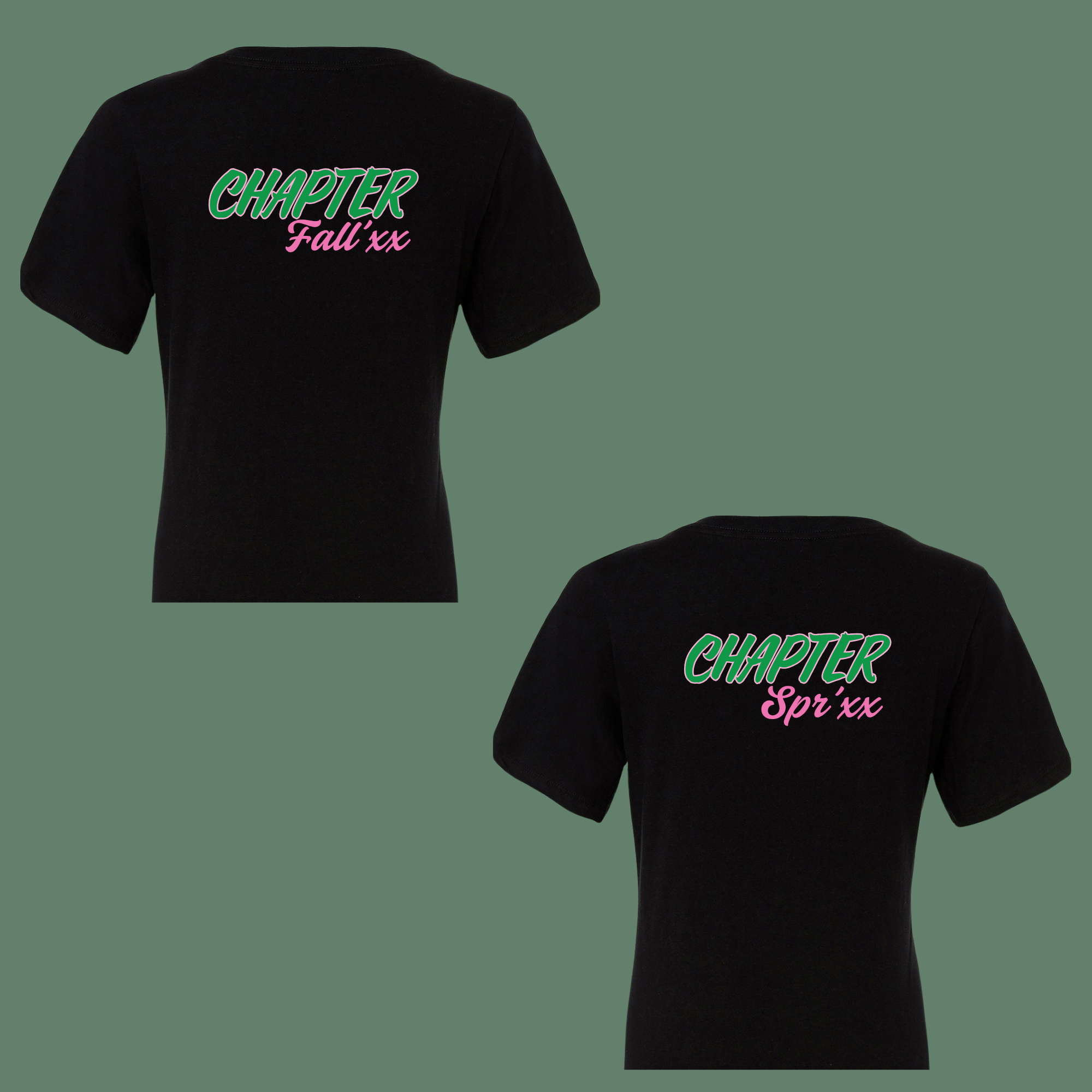 Greek - 20th AKAversary Shirt (Front & Back Design)