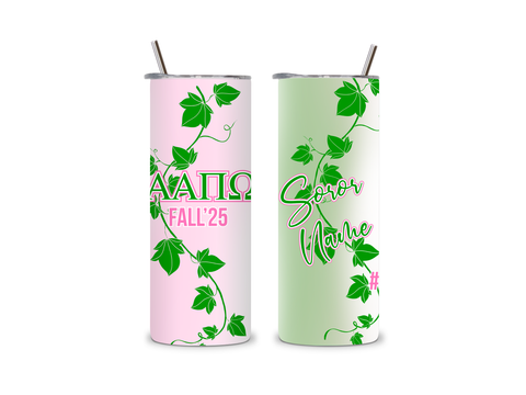 Greek - 20 oz Alpha Alpha Pi Omega Fall ’25 Personalized Tumbler