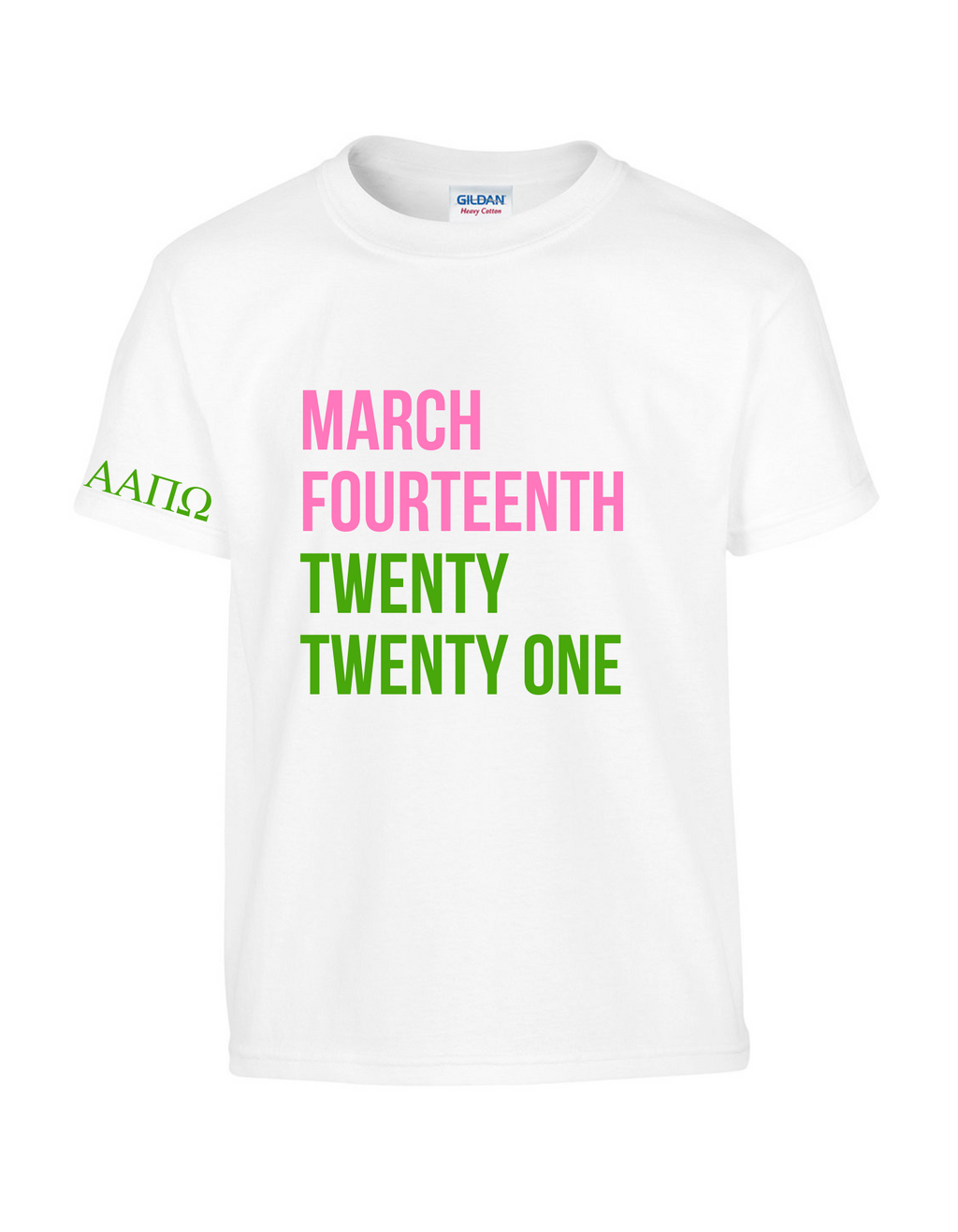 Greek- AAPiO March Fourteenth T-Shirt