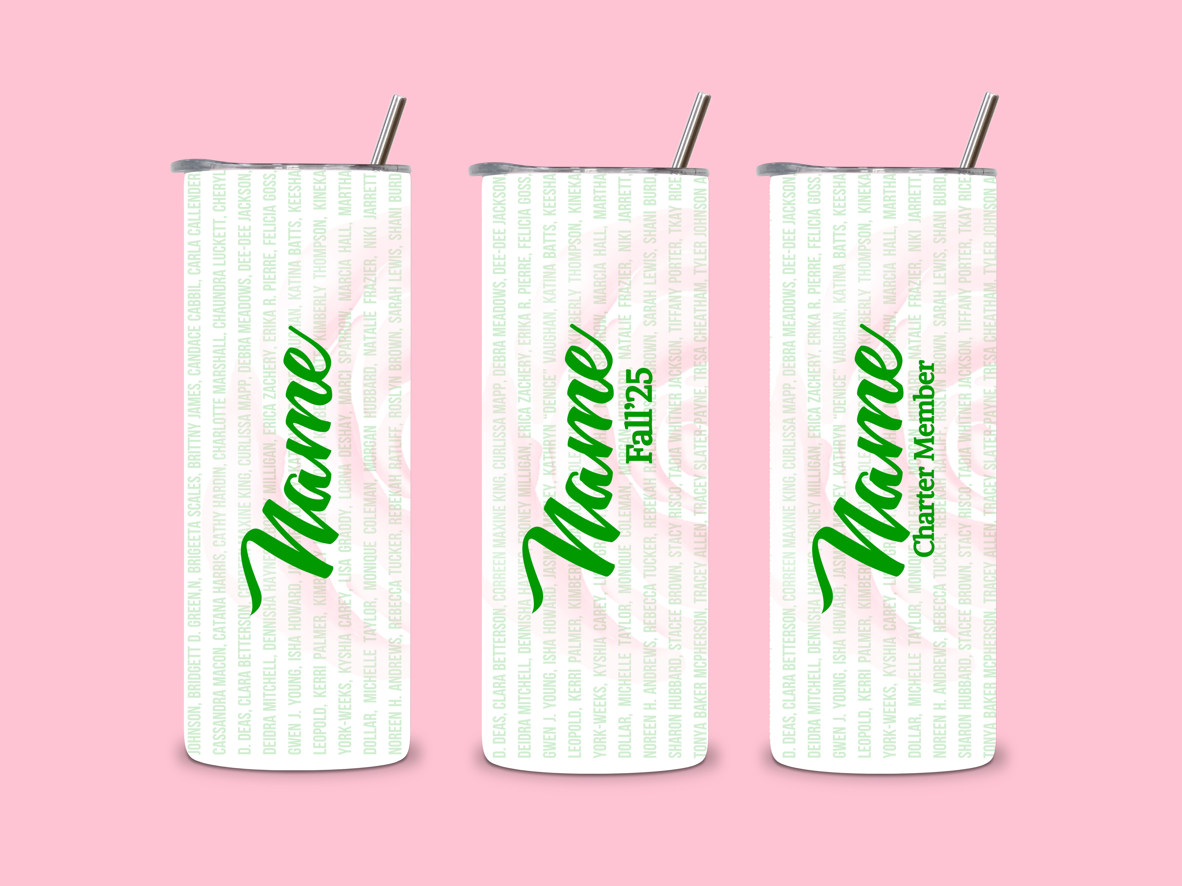 Greek - 20 oz Alpha Alpha Pi Omega Personalized Stainless Steel Tumbler