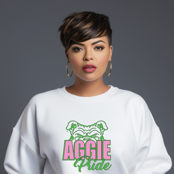 HBCU - AGGIE DOG - AGGIE PRIDE Sweatshirts & T-Shirts (AKA)