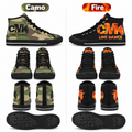 CMK Line Dance Camo High-Top Sneakers
