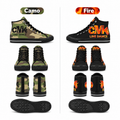 CMK Line Dance High-Top Sneakers