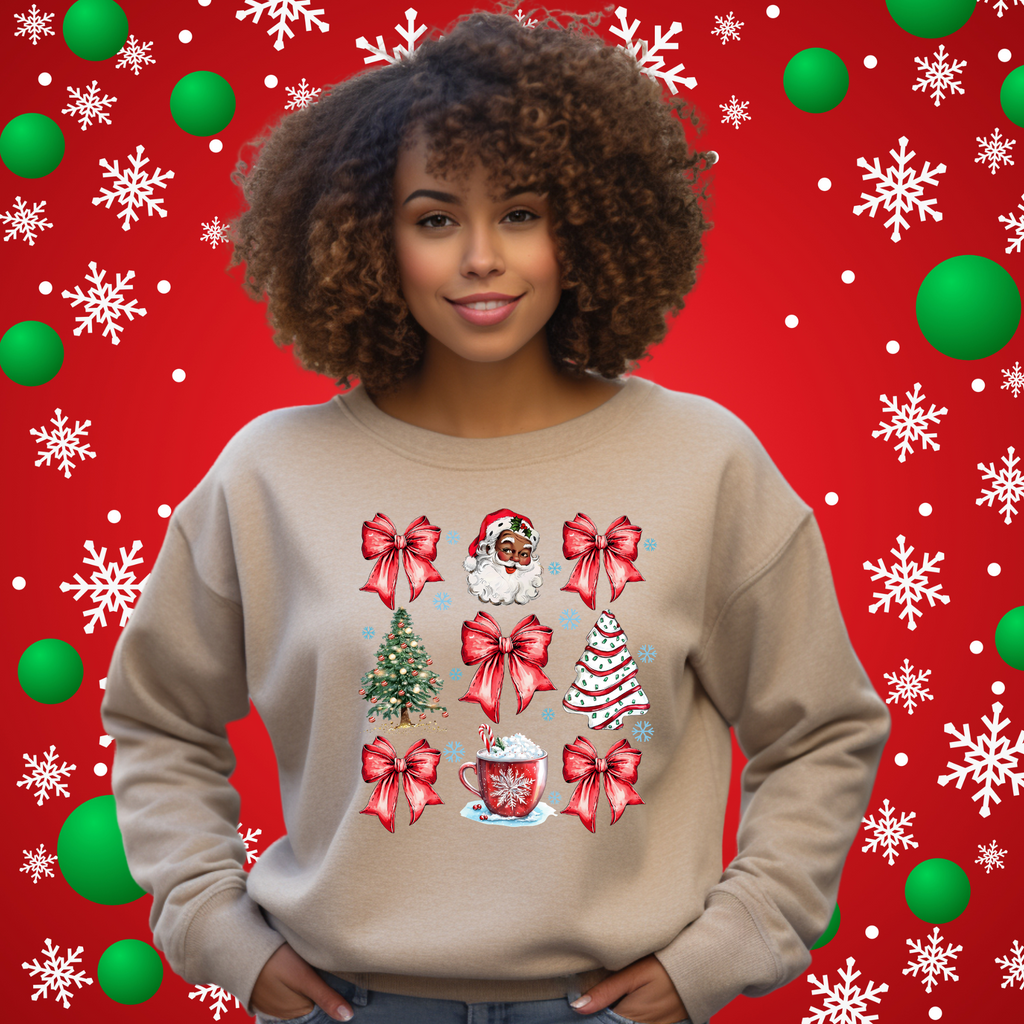 Coquette Christmas Sweatshirt