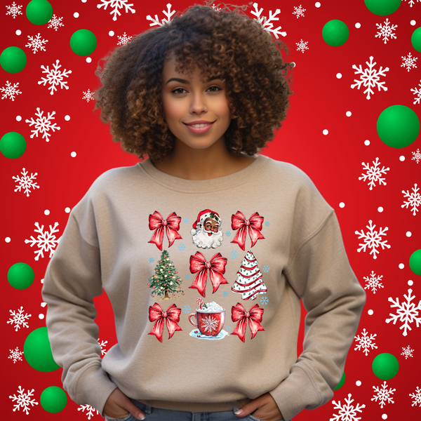 Coquette Christmas Sweatshirt