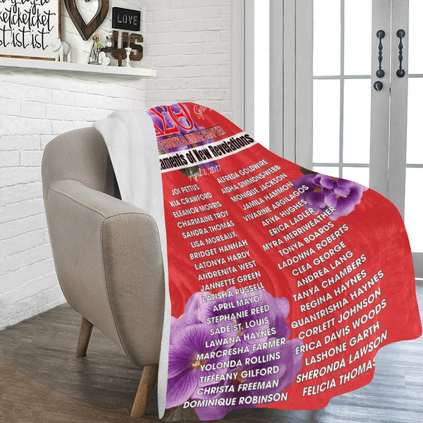 Greek - GCAC Spring 2017 Blanket (60" x 80")