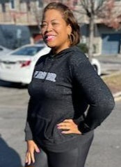 Greek - Silver Soror Glitter Sweatshirts