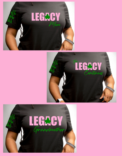 Greek -Legacy Collection – Mom, Daughter & Grandmother