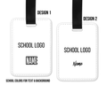 Personalized School Luggage Tags