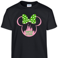 Greek- Minnie Mouse (Pink & Green)