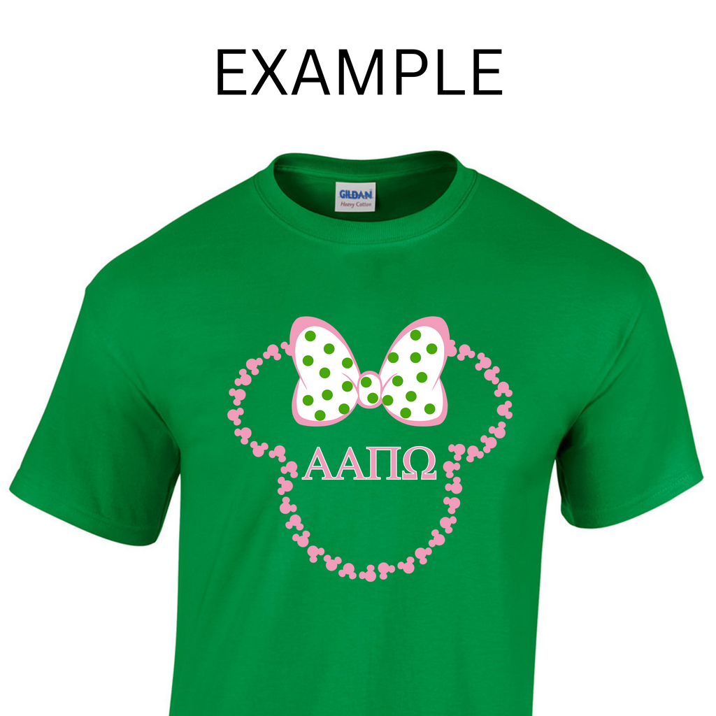 Greek- Minnie Mouse - Pretty Unique