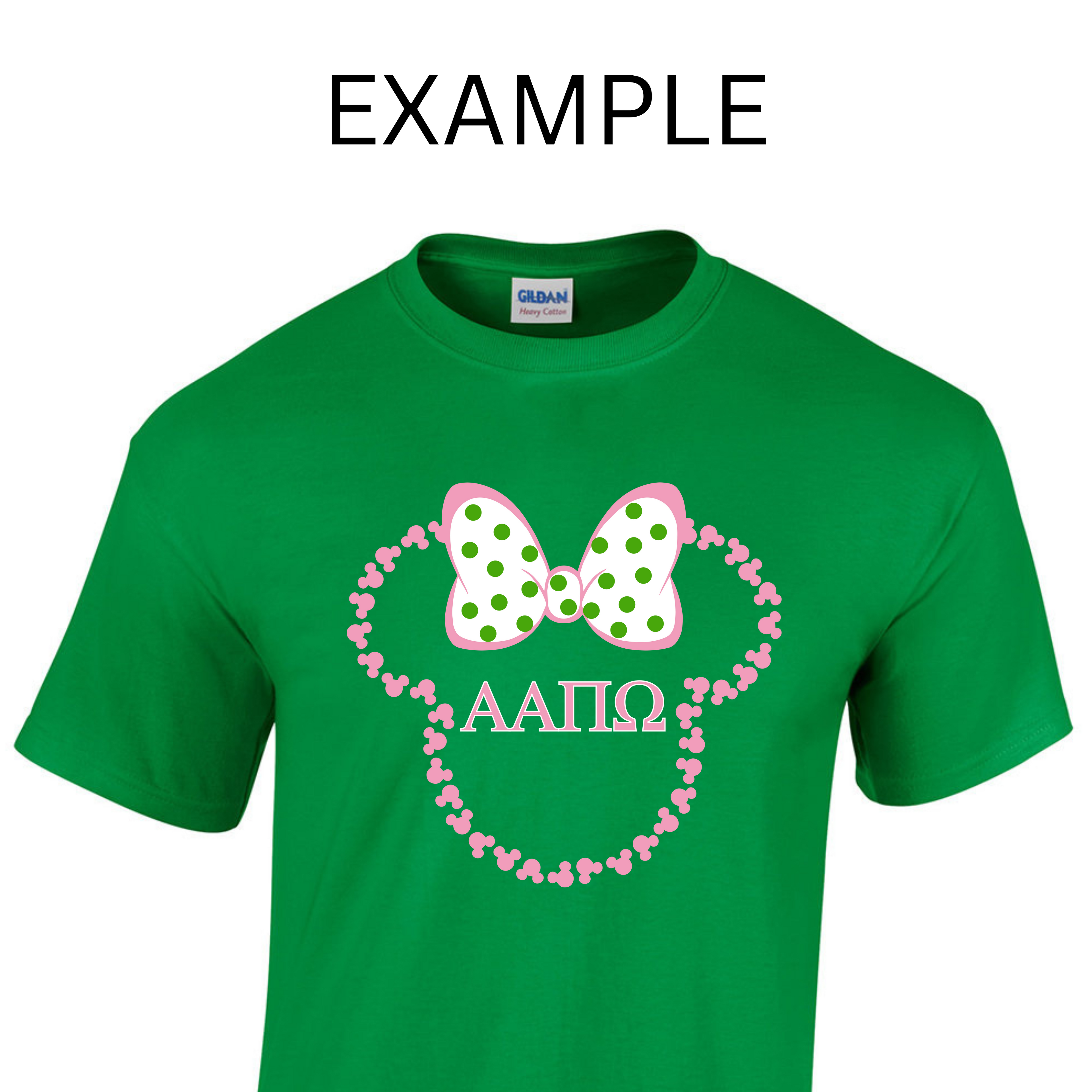 Greek- Minnie Mouse - Pretty Unique