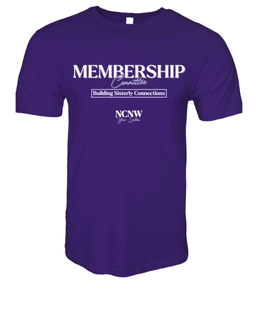 NCNW - Section Membership Committee T-Shirt