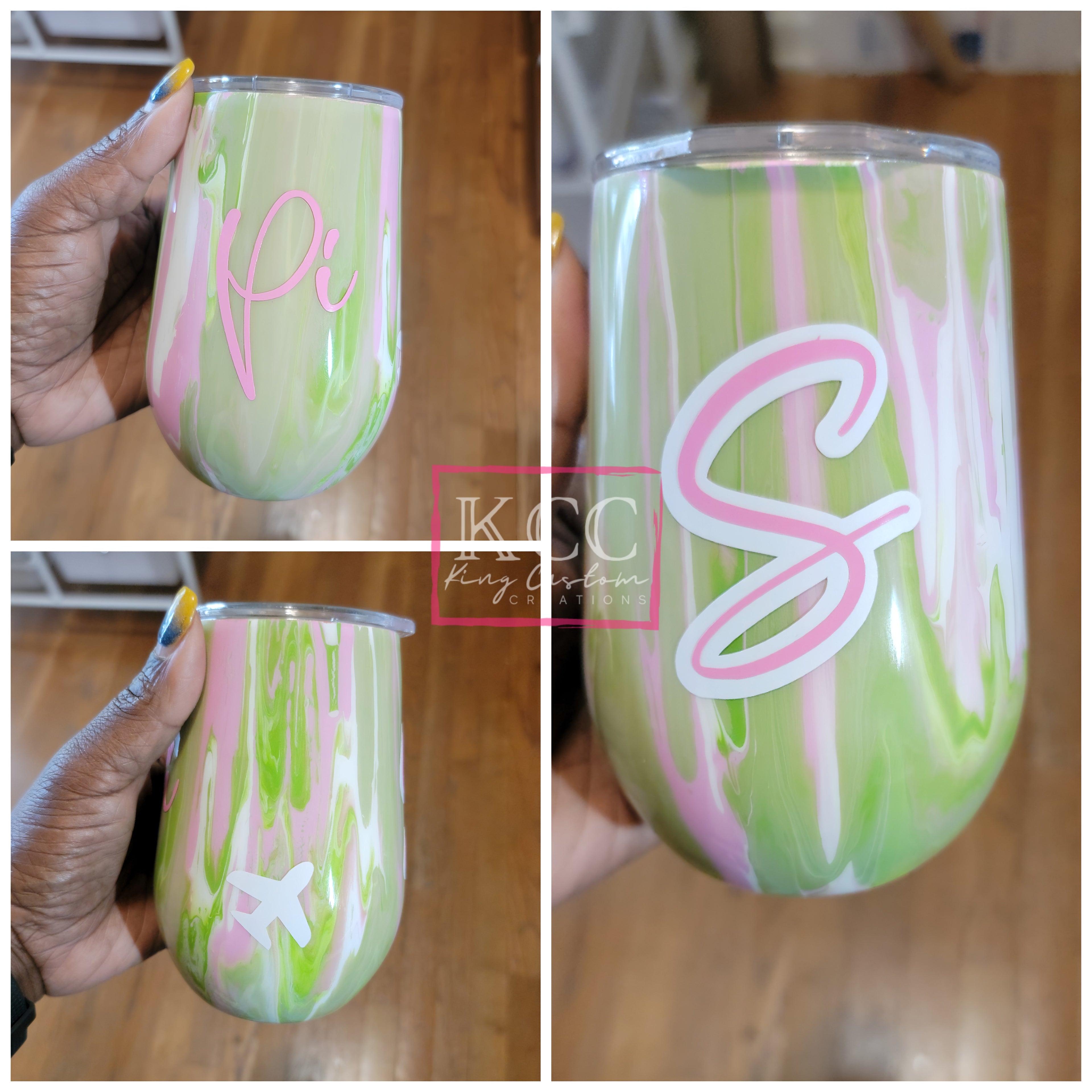 Drinkware - Custom 15oz Custom Stainless Steel Wine Tumbler