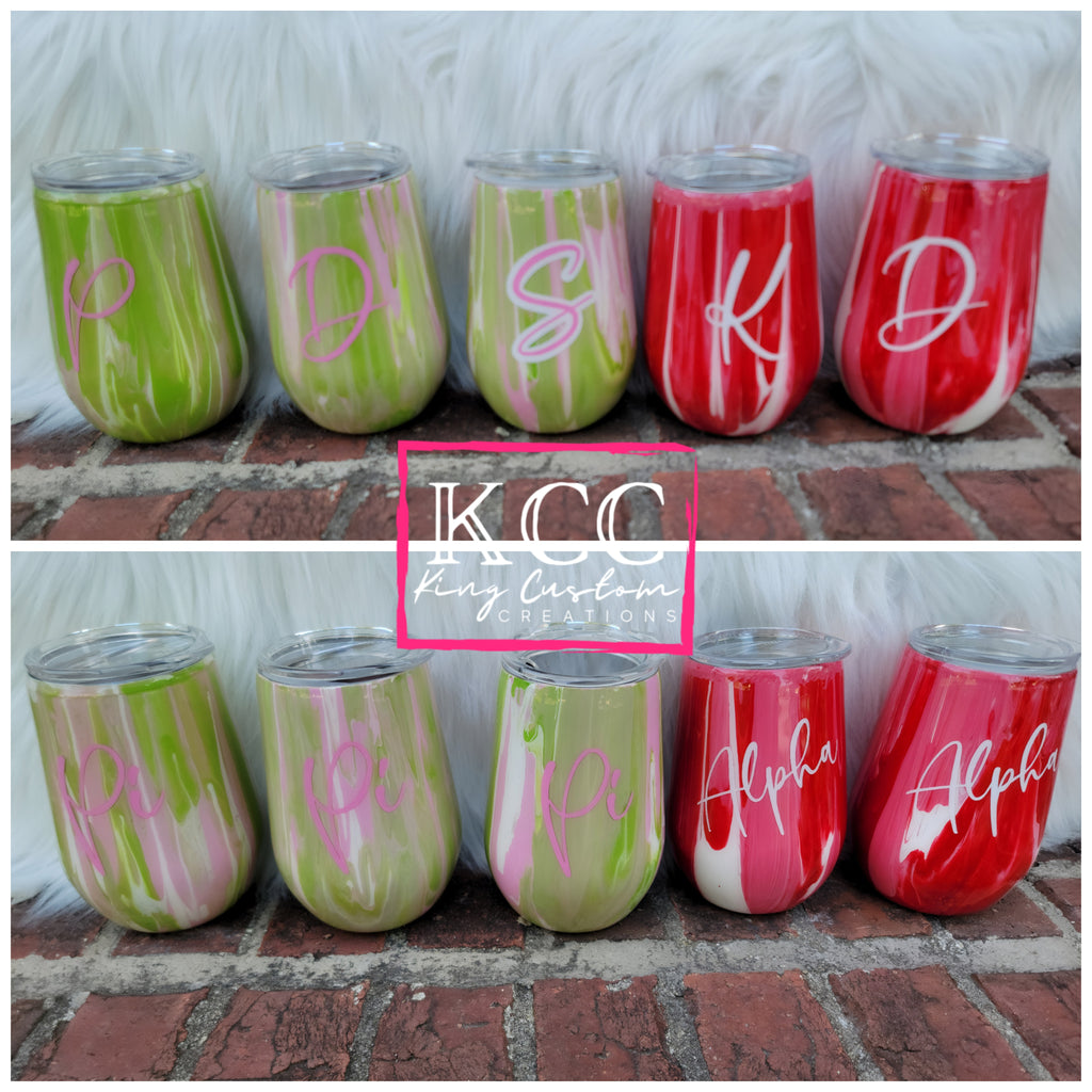 Drinkware - Custom 15oz Custom Stainless Steel Wine Tumbler
