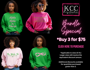 Greek - Holiday Pink Sale - Sweatshirt Bundle