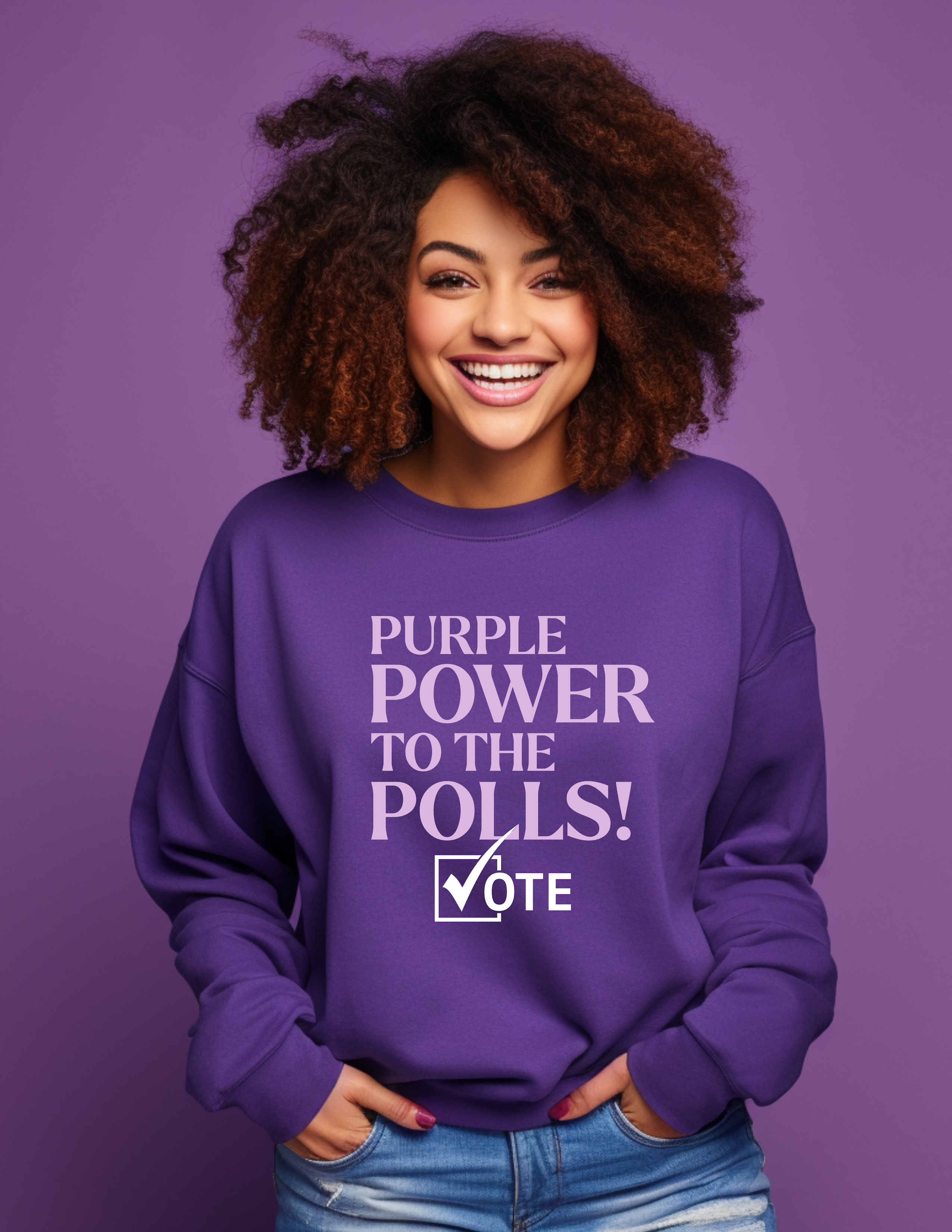 NCNW - Purple to the Polls Shirts