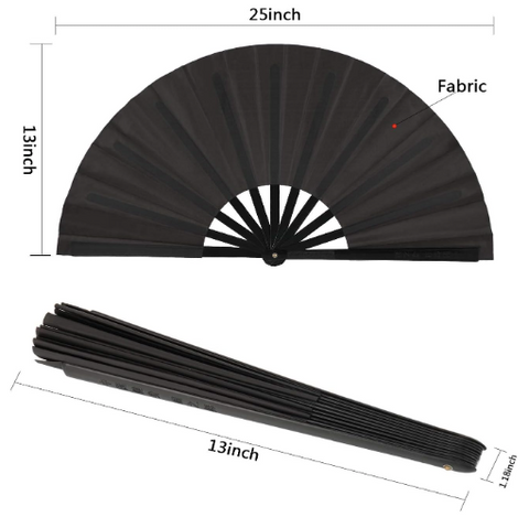 Line Dance Folding Fan