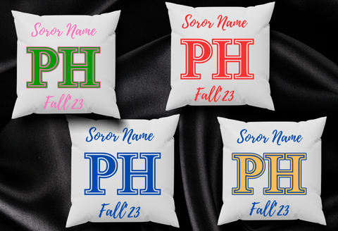 Greek - Personalized D9 Chapter Pillowcase