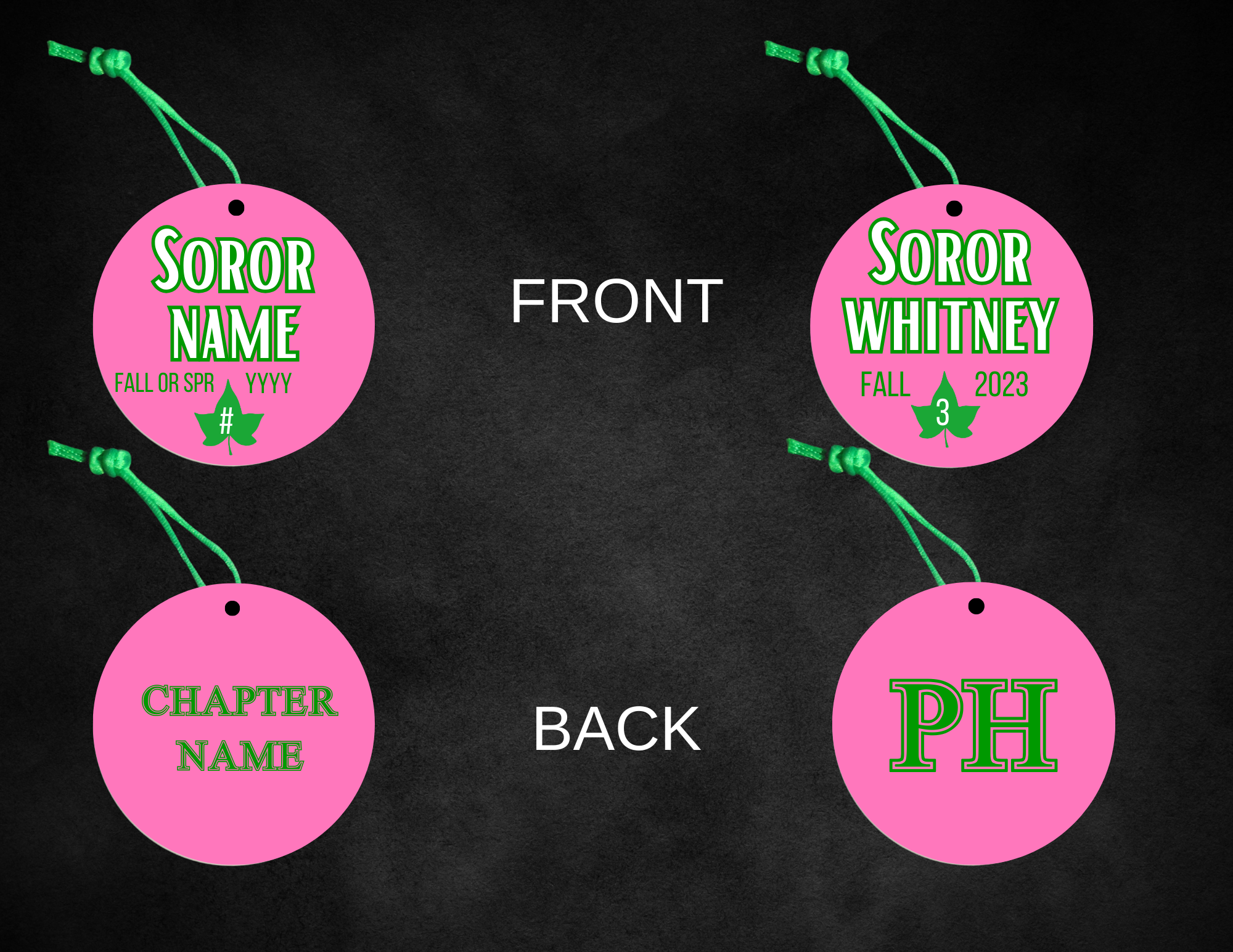 Greek - D9 Chapter Ornaments