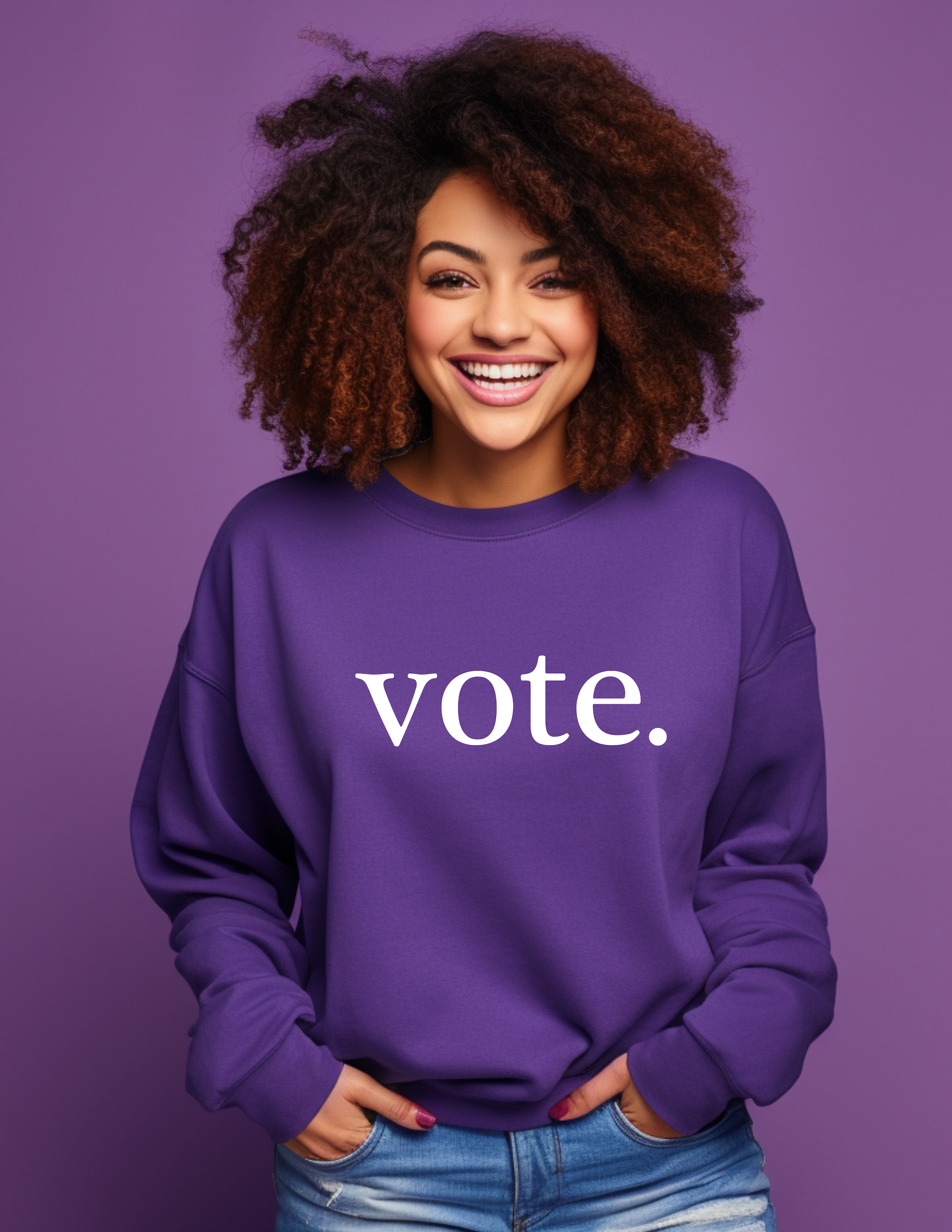 NCNW - Vote Shirts (Purple)