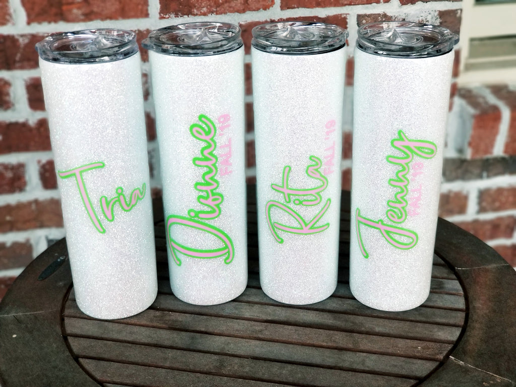 Drinkware - AKA - Alpha Kappa Alpha Est. 1908 Skinny Tumbler