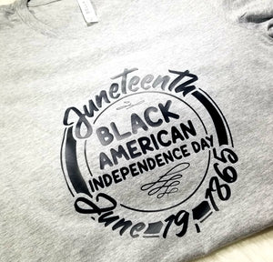 Apparel - T-Shirt - Juneteenth Black American Independence Day