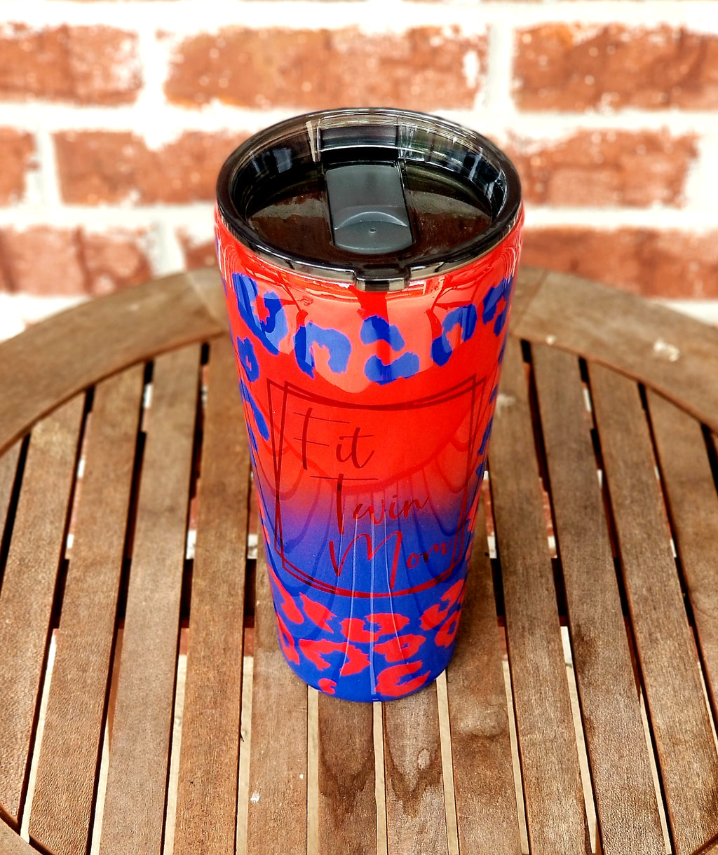 Drinkware - Custom 32oz Slim Stainless Steel Tumbler
