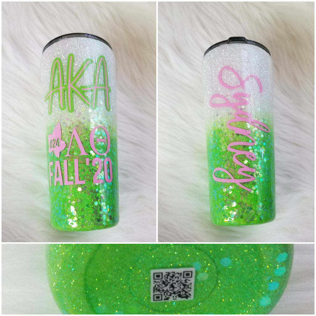Drinkware - AKA Tumbler with "Set it Off" QR Code