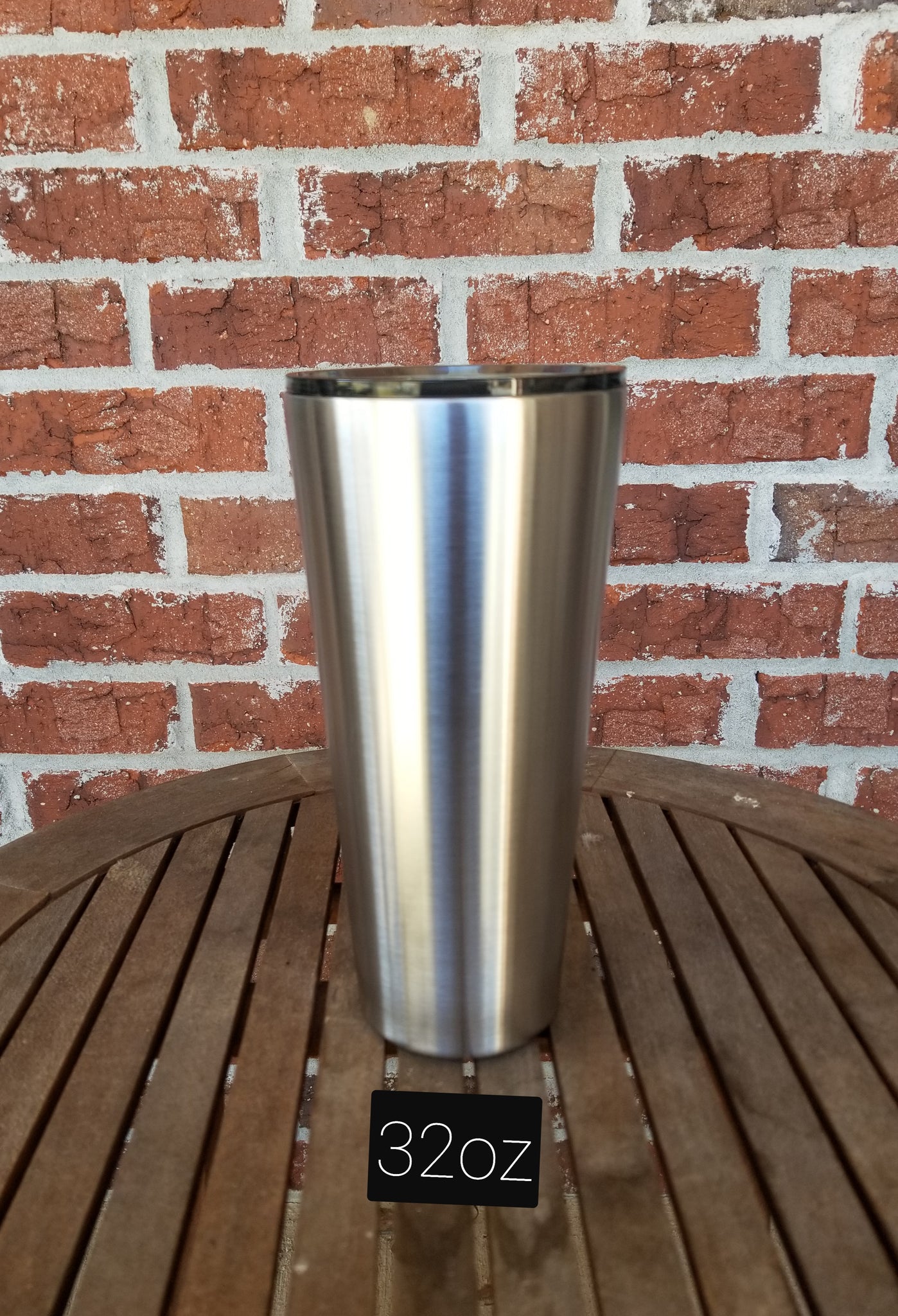 Drinkware - Custom 32oz Slim Stainless Steel Tumbler