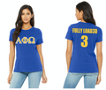 Greek - Greek T-Shirts with Line Name & Number
