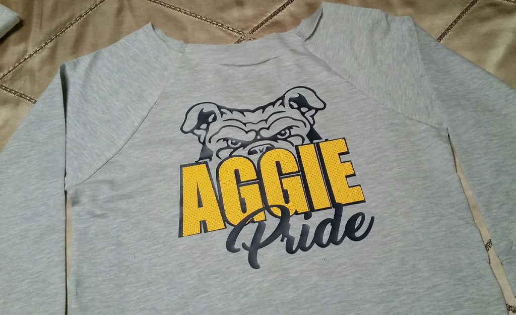 HBCU - Wide Neck- AGGIE PRIDE