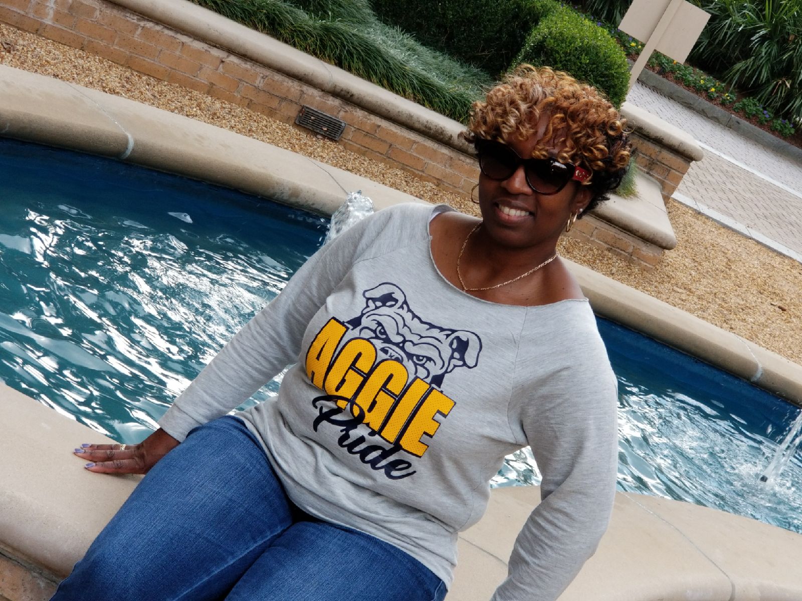 HBCU - Wide Neck- AGGIE PRIDE