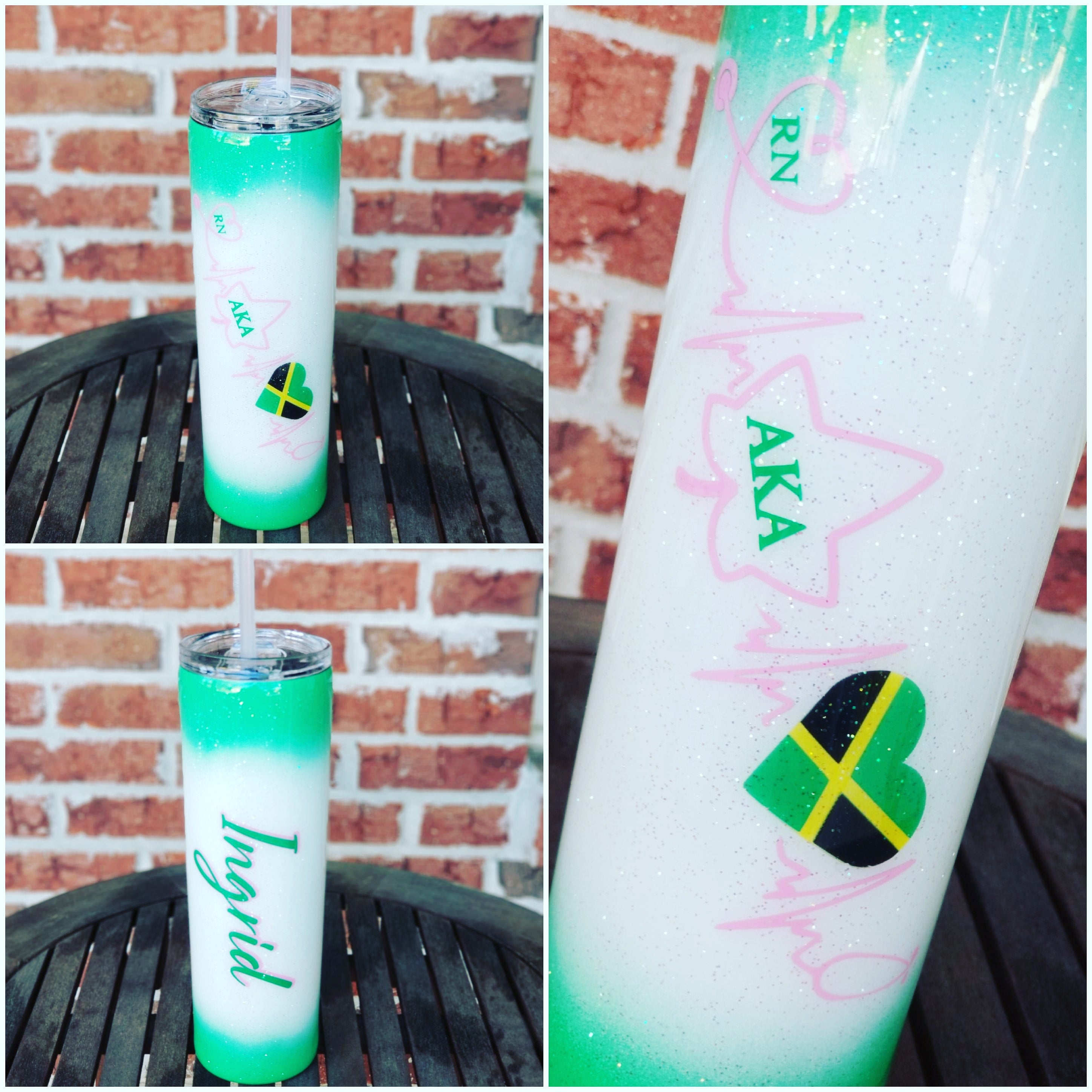 Drinkware - Custom 30oz Skinny Stainless Steel Tumbler