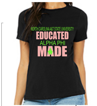 Greek - "School X" Educated "Chapter X" Made - AKA