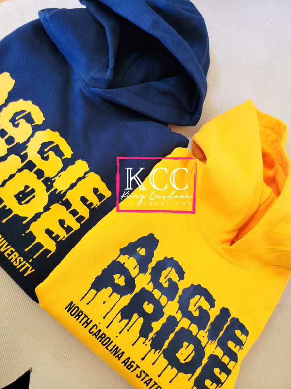 HBCU - AGGIE PRIDE DRIP SWEATSHIRT
