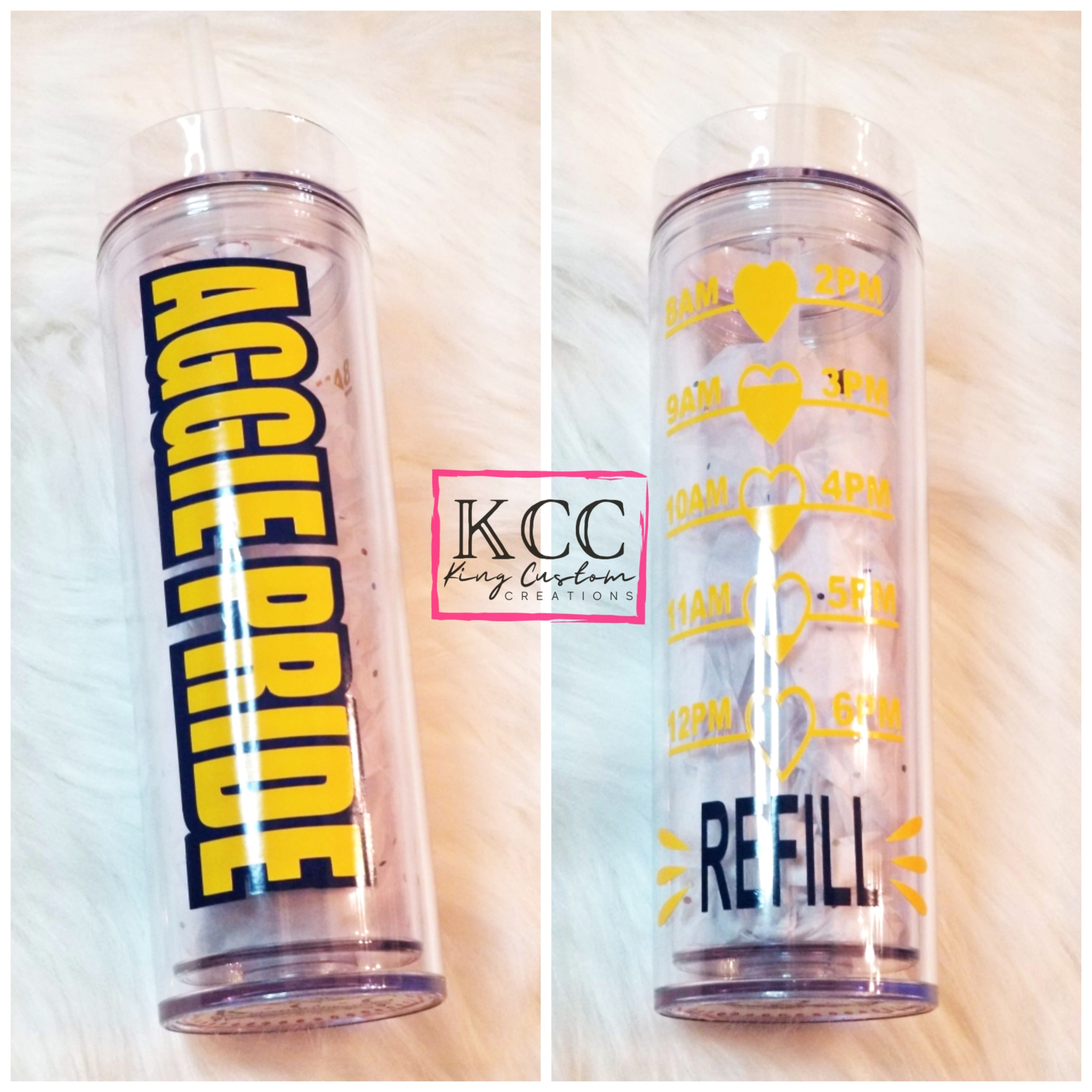 HBCU - Aggie Pride Acrylic Tumbler