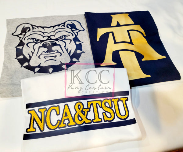HBCU - A&T Logo T-Shirt Set